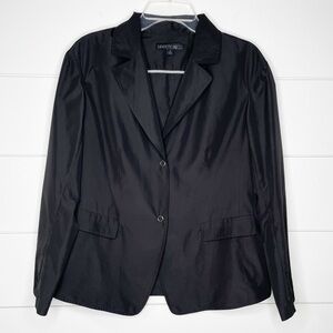 Lafayette 148 New York Black Lightweight Polyester Blazer Women’s Size 4